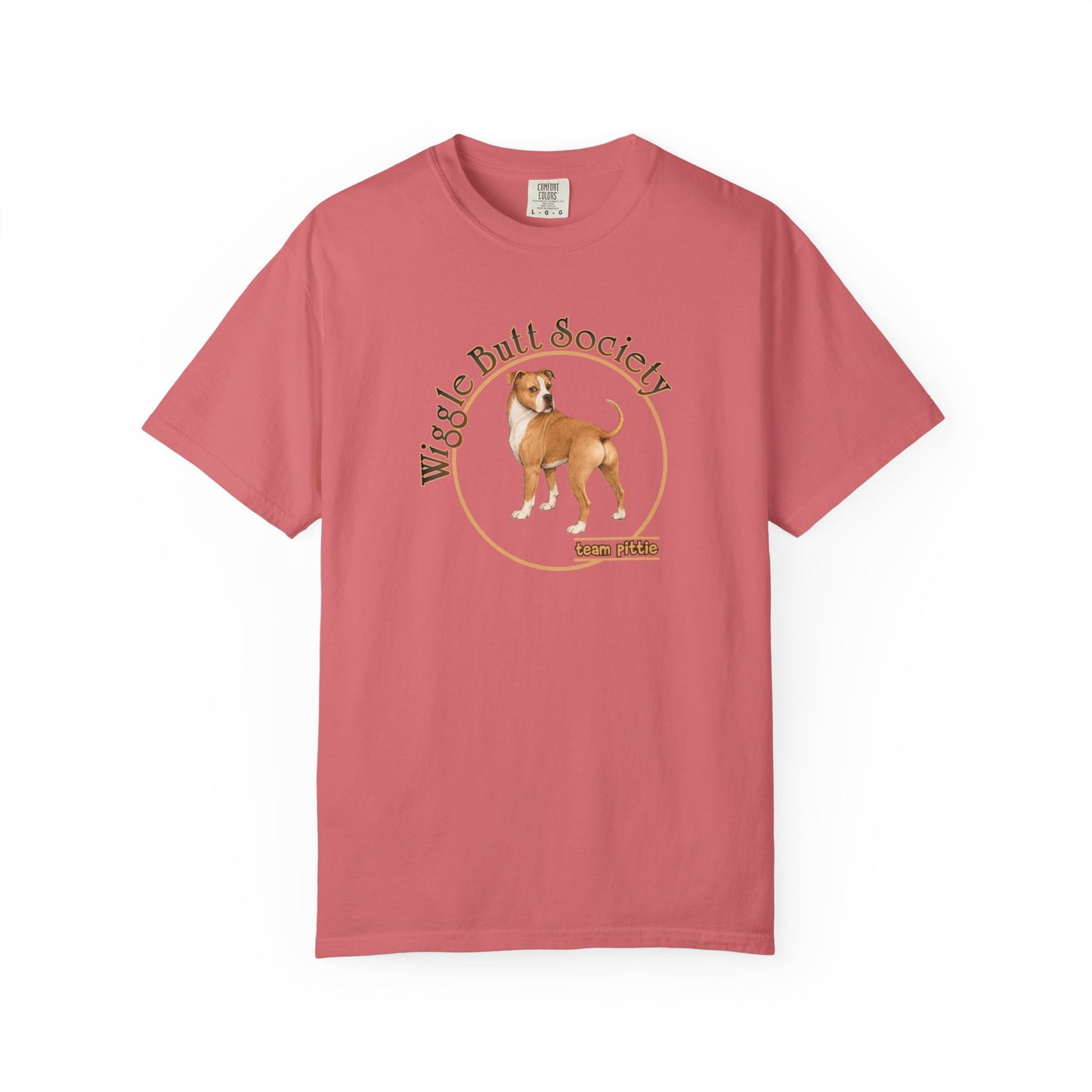 Fawn Pittie Tee - Double Sided - "...I Like My Pittie"