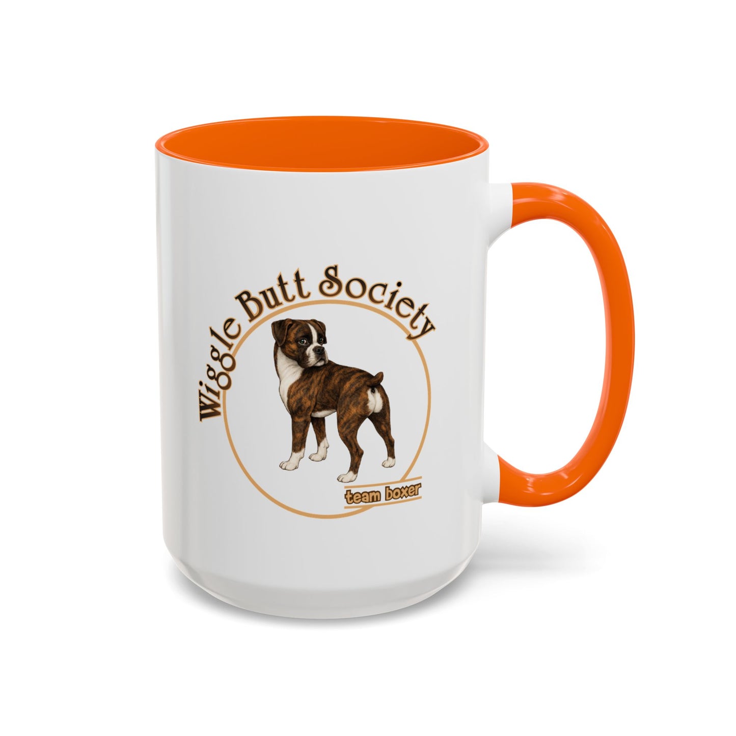 Team Boxer Mug - Flashy Brindle Boxer