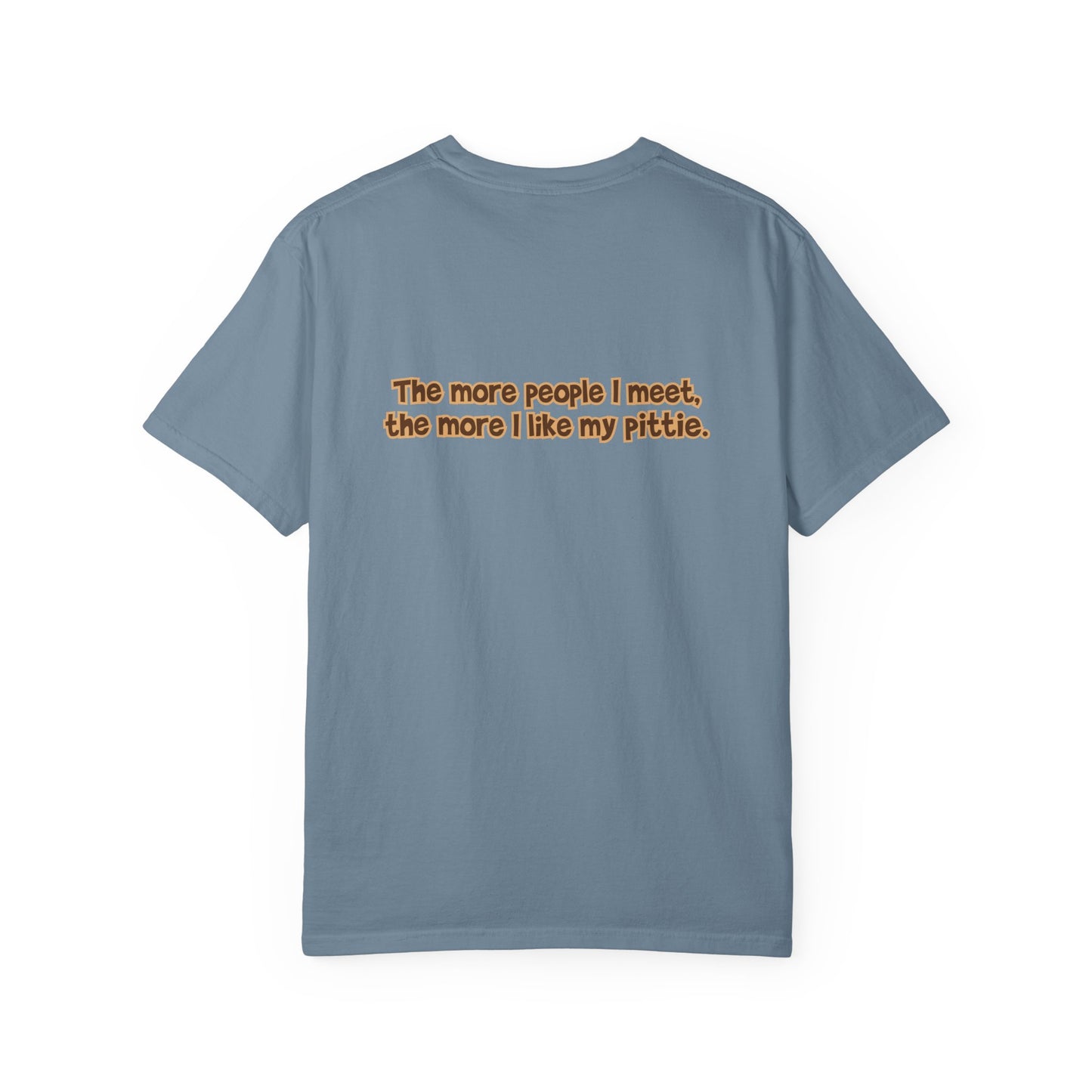 Tuxedo Pittie Tee - Double Sided - "...I Like My Pittie"