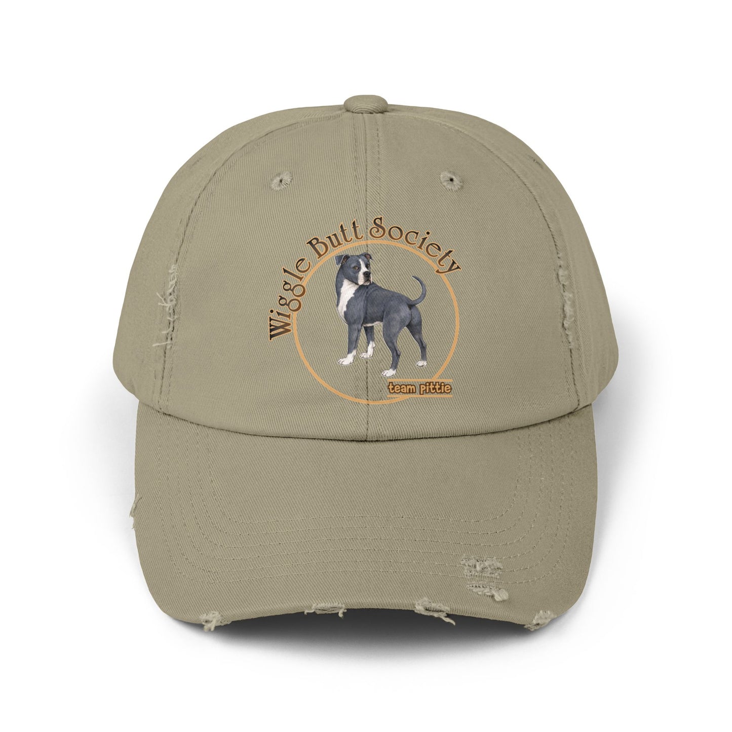 Blue Pittie Vintage Cap