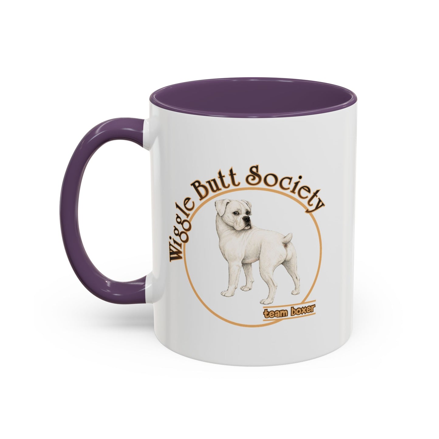 Team Boxer Mug - White Boxer