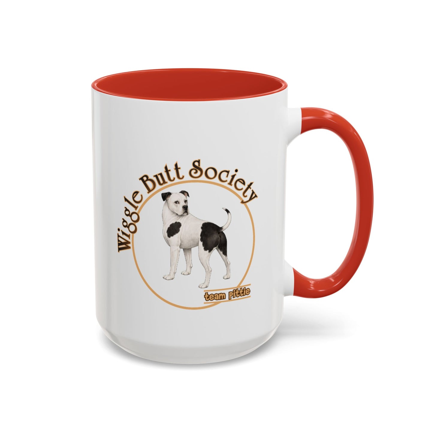 Piebald Pittie Mug