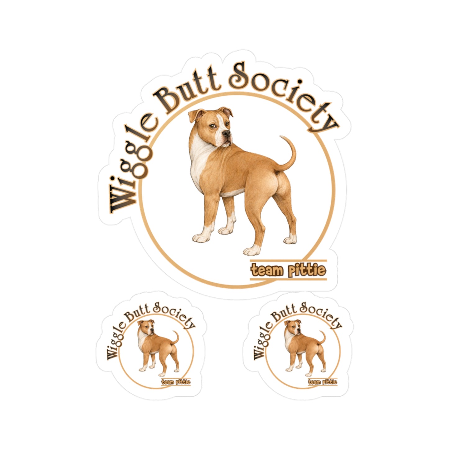 Fawn Pittie Stickers