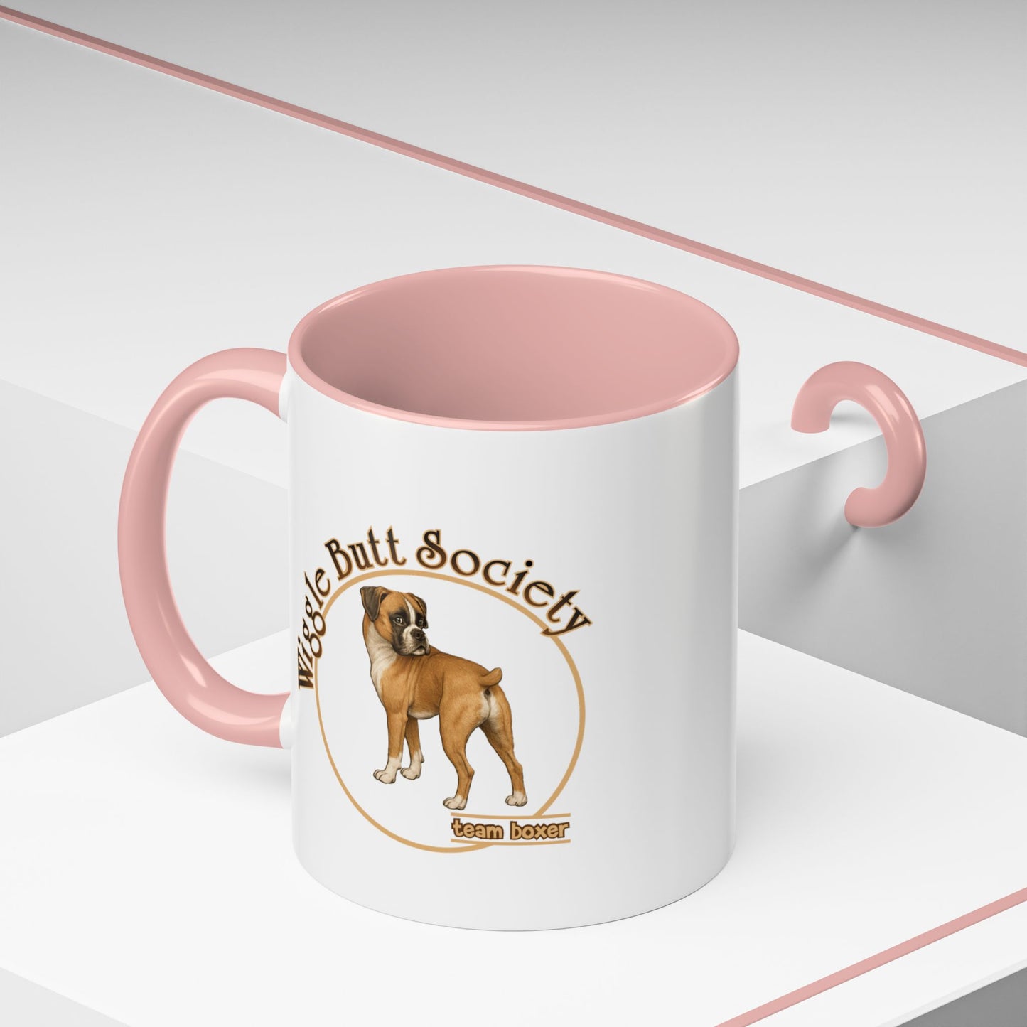 Team Boxer Mug - Flashy Fawn Boxer