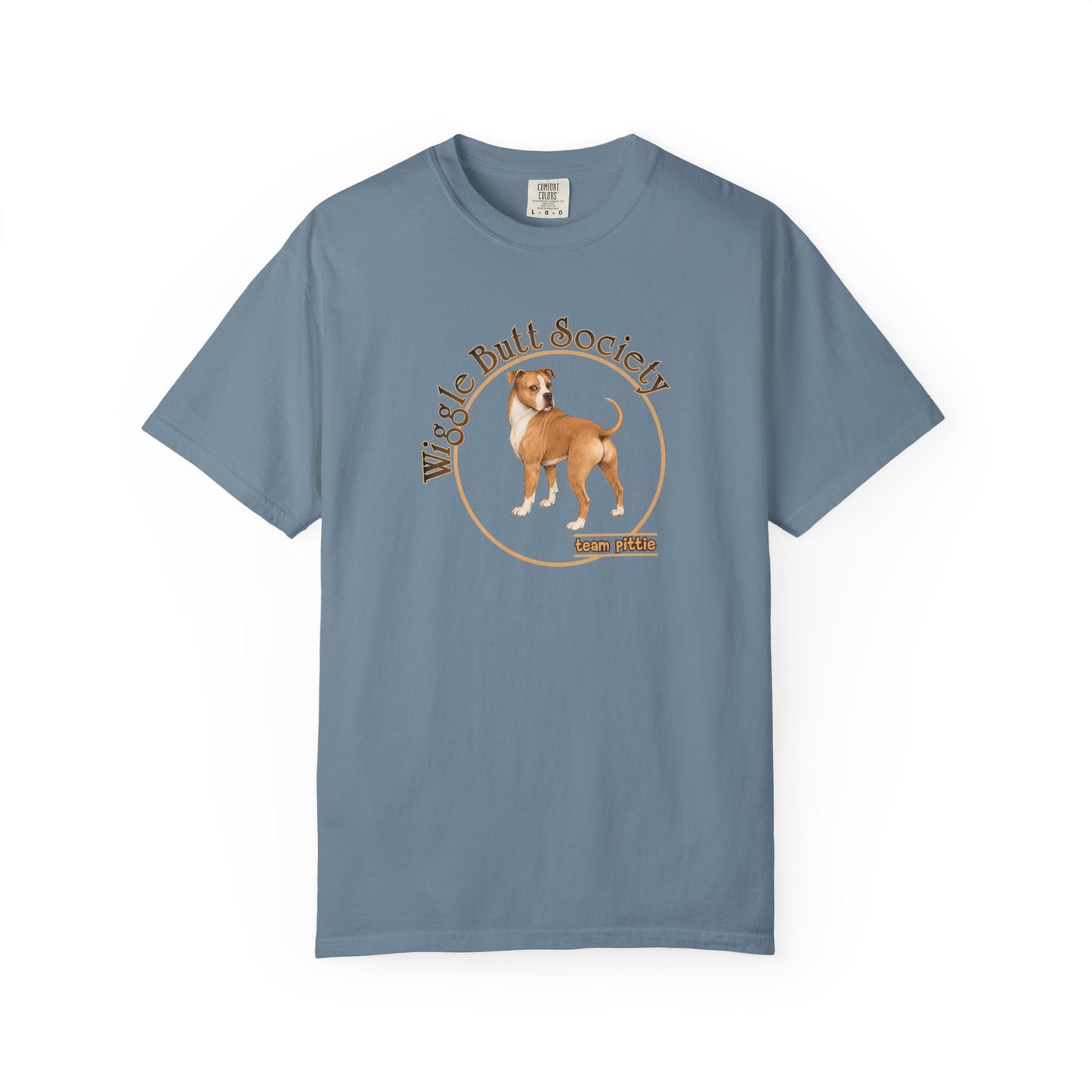Fawn Pittie Tee - Double Sided - "Built Like a Tank"