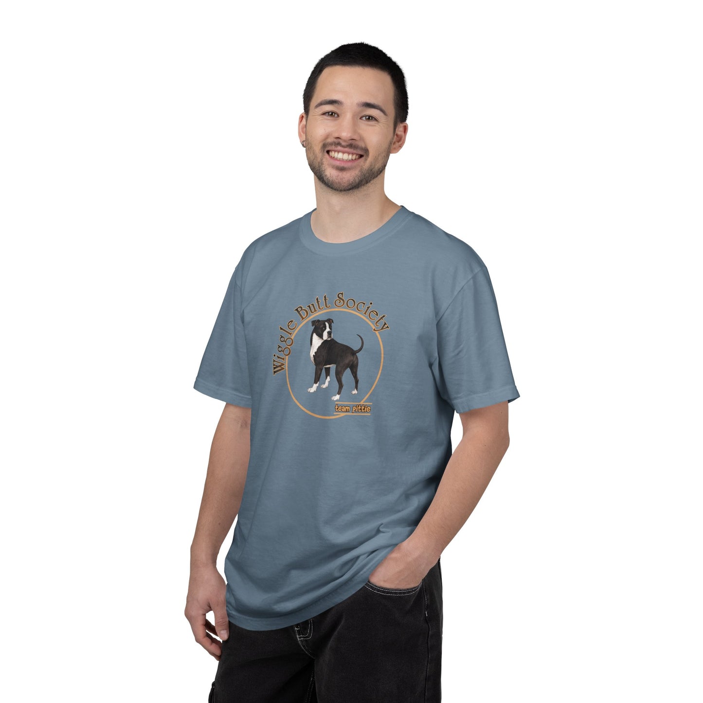Tuxedo Pittie Tee - Double Sided - "...I Like My Pittie"