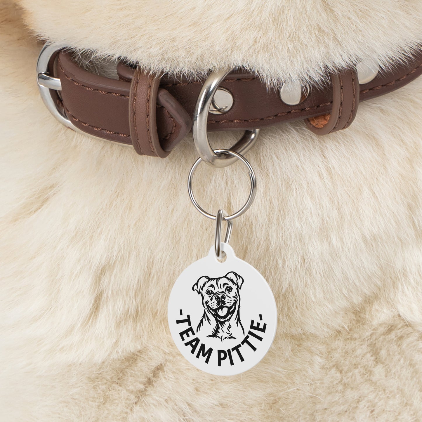Team Pittie Badge Tag