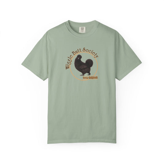Black Silkie Fluffy Butt Crew Tee