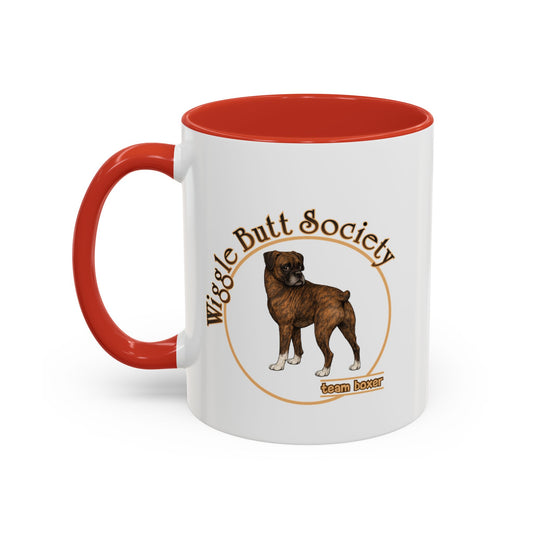 Team Boxer Mug - Brindle Boxer