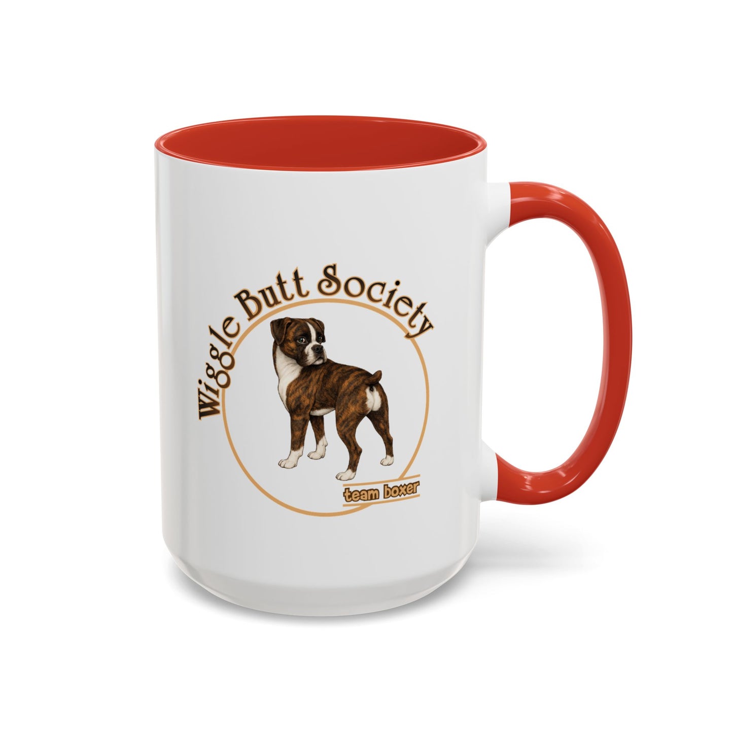Team Boxer Mug - Flashy Brindle Boxer