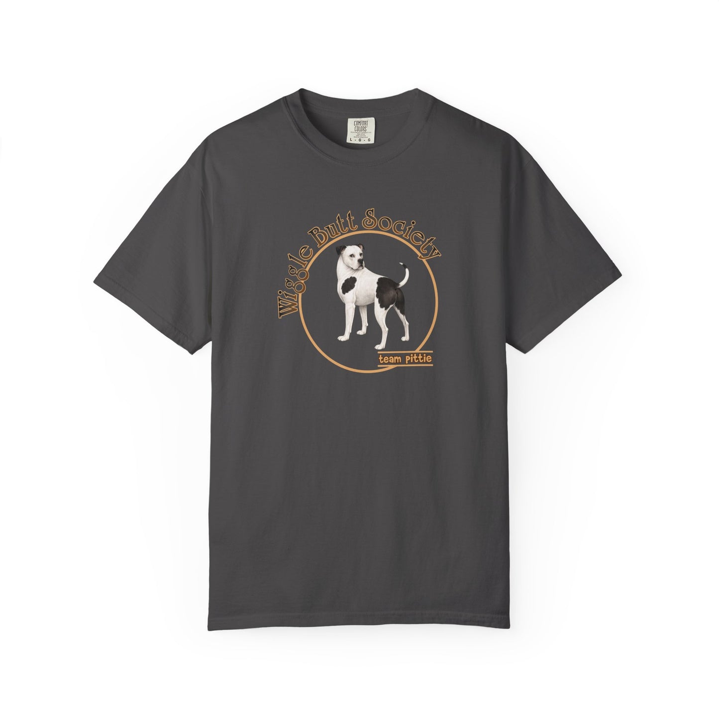 Piebald Pittie Tee - Logo