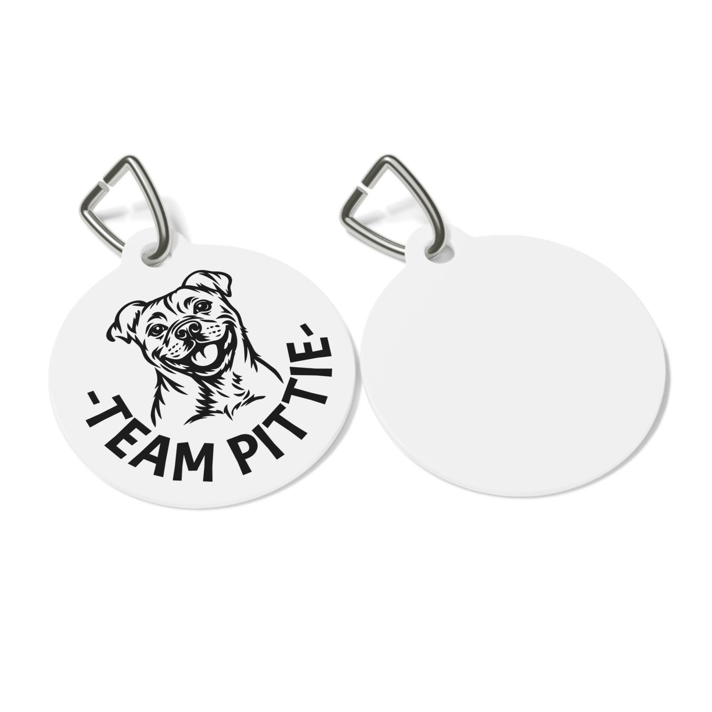 Team Pittie Badge Tag