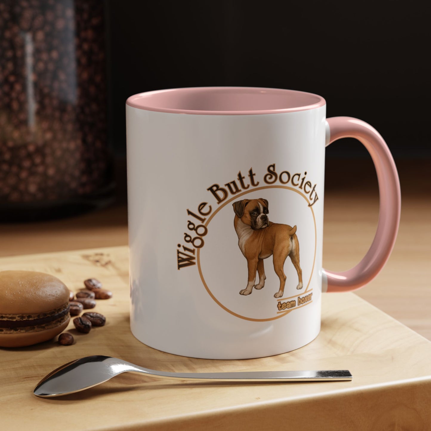 Team Boxer Mug - Flashy Fawn Boxer