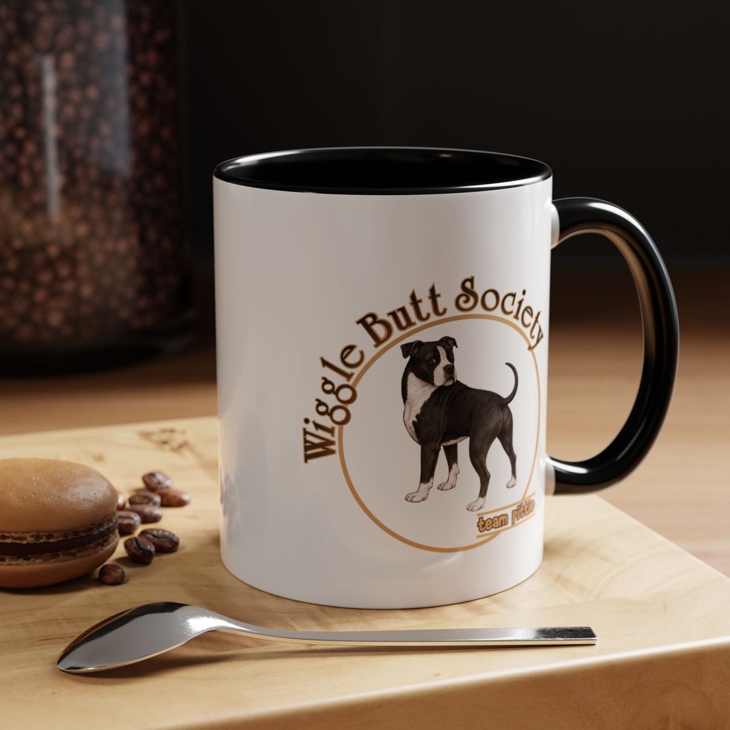 Tuxedo Pittie Mug