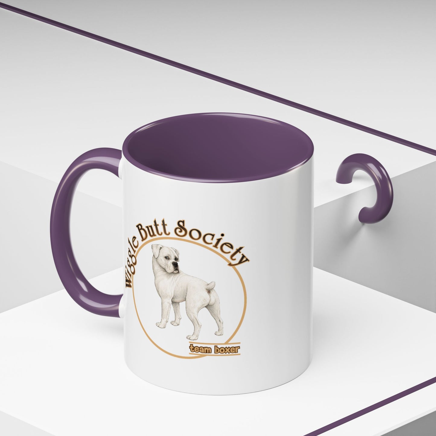 Team Boxer Mug - White Boxer