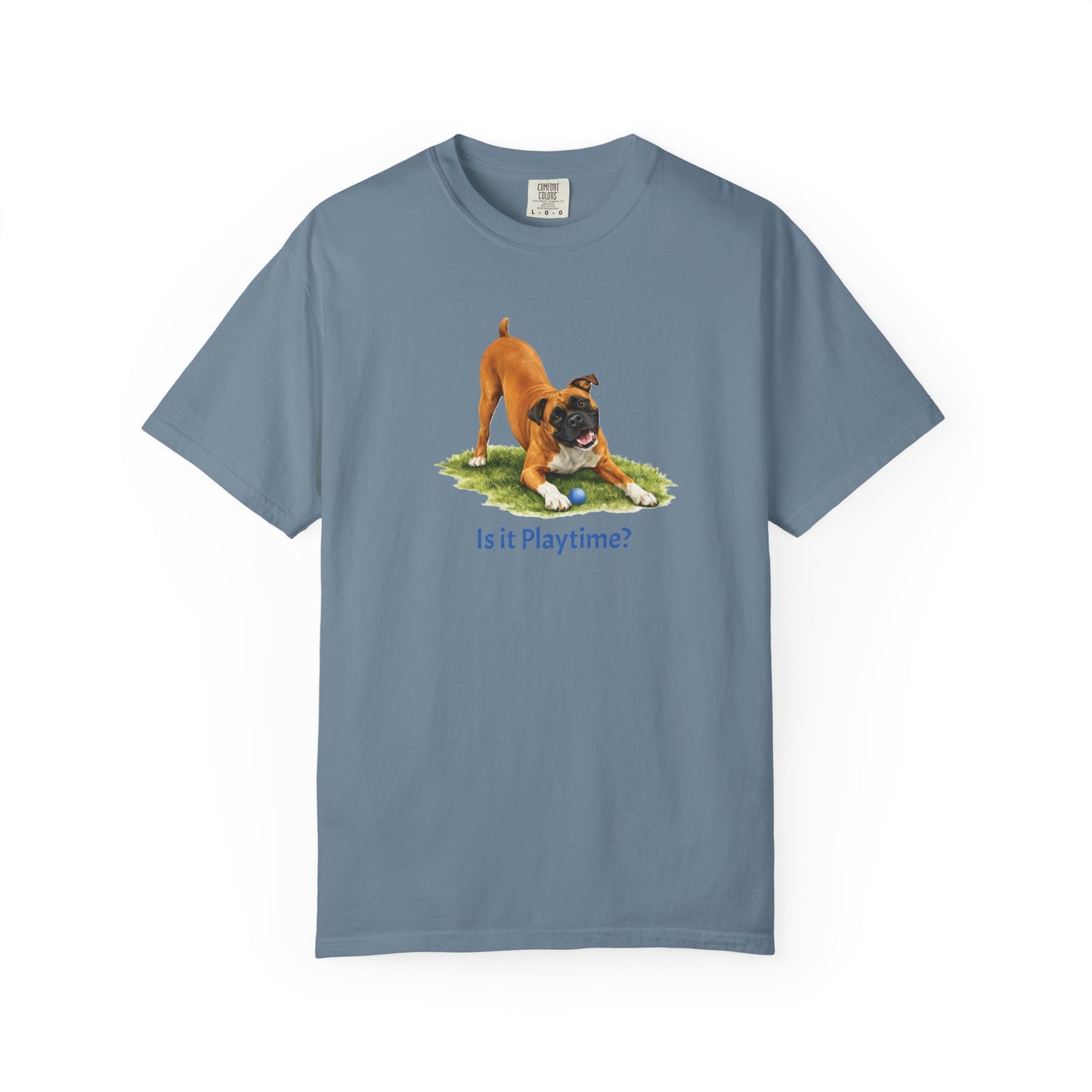 Is it Playtime? Boxer Tee