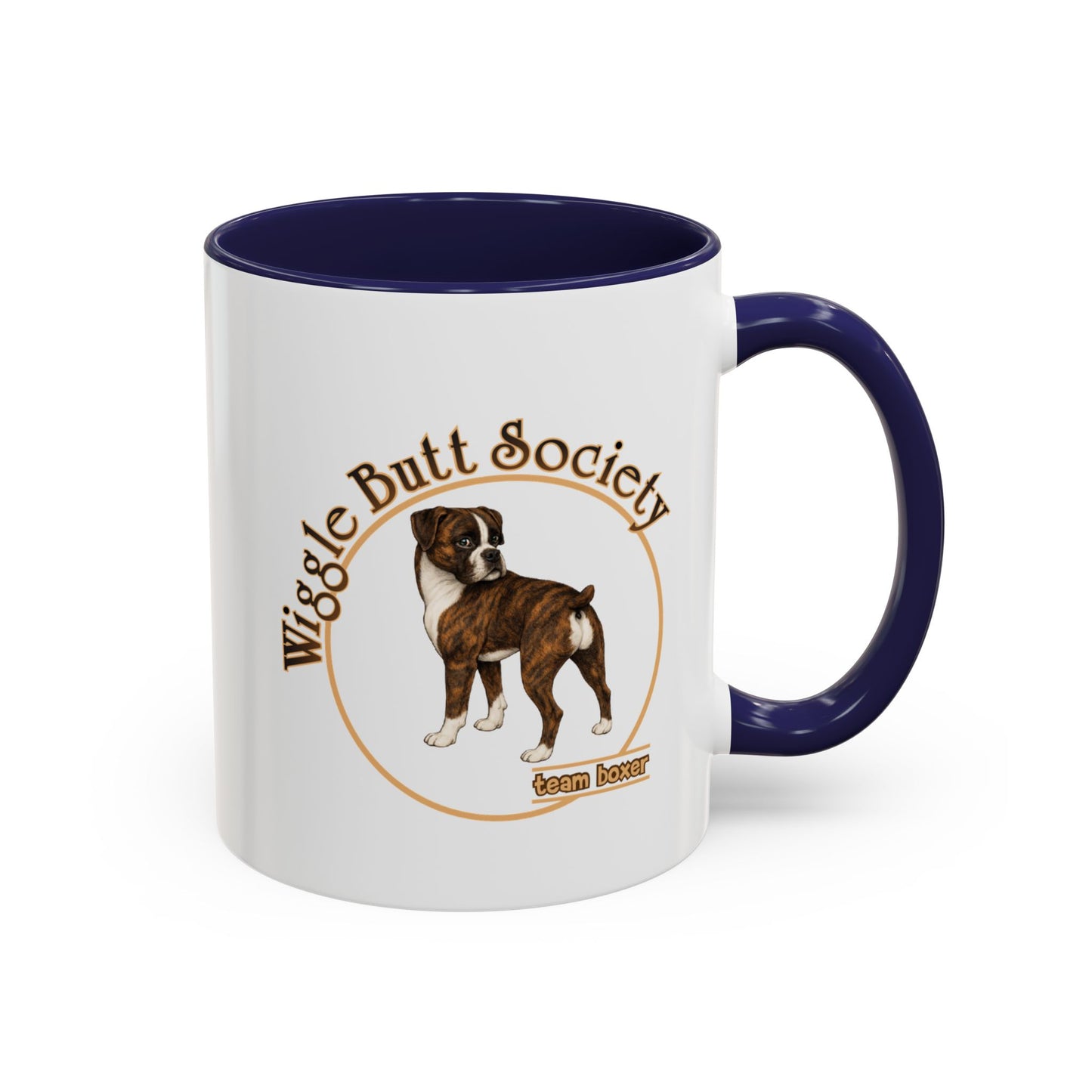 Team Boxer Mug - Flashy Brindle Boxer