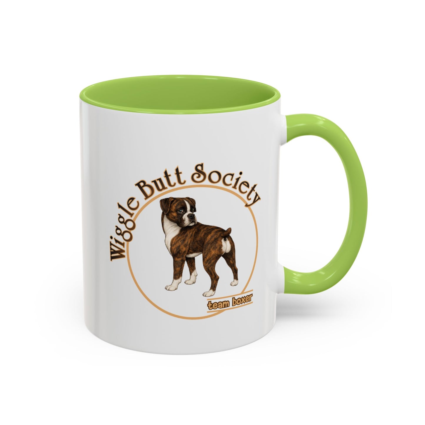 Team Boxer Mug - Flashy Brindle Boxer