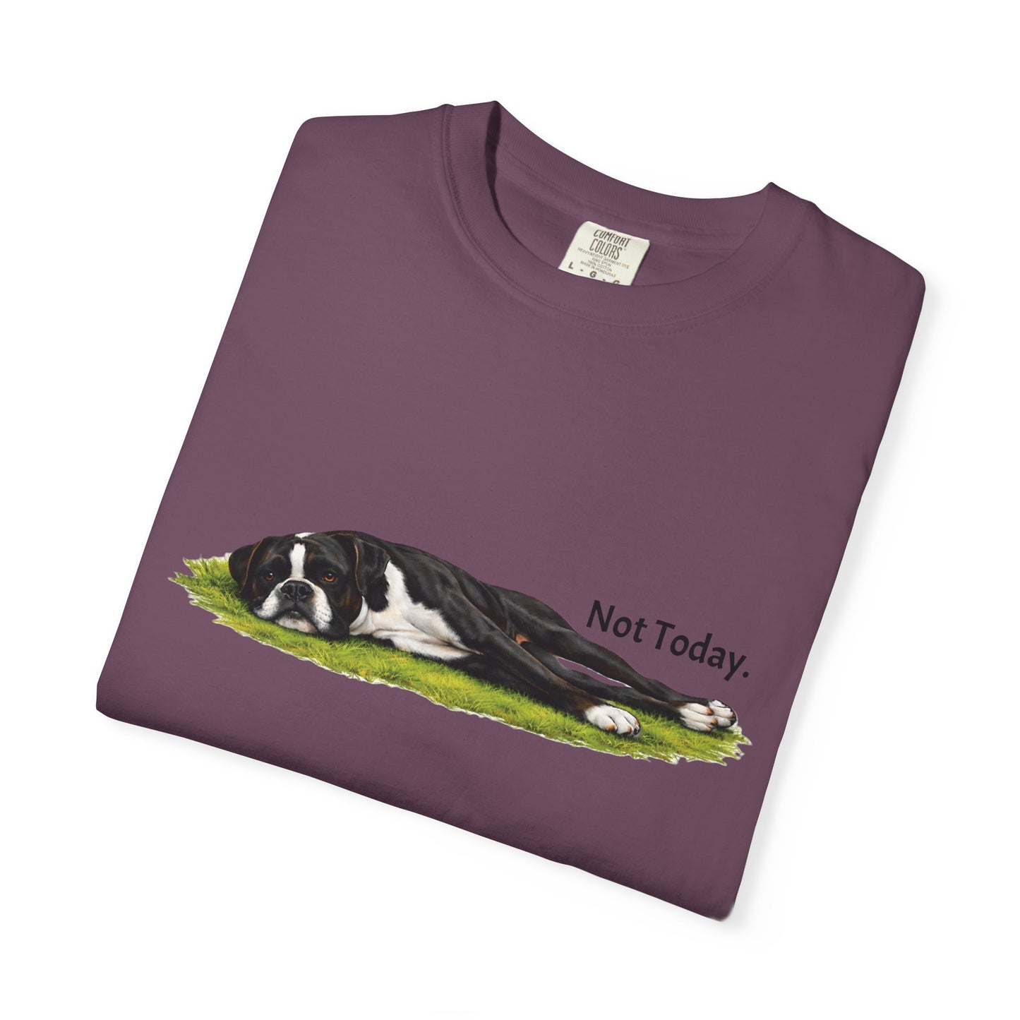 Not Today Boxer Tee