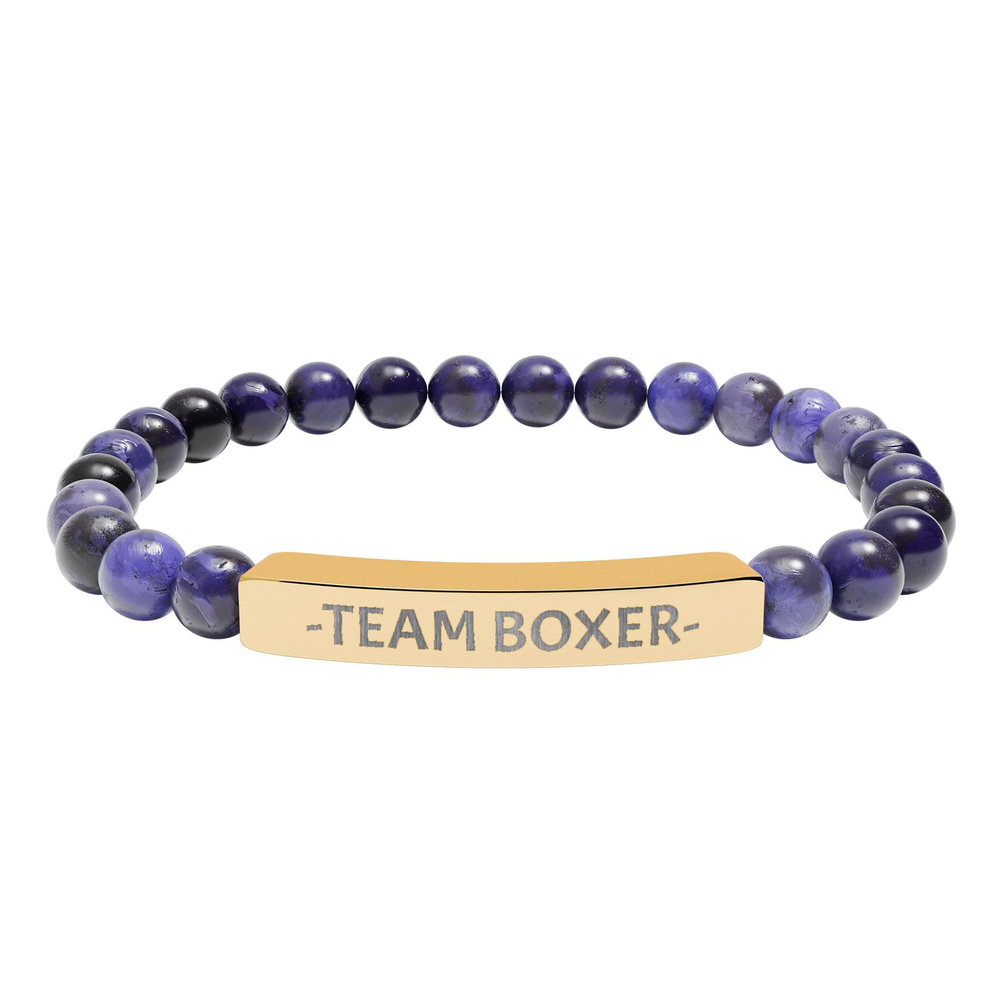 Team Boxer Beaded Bracelet