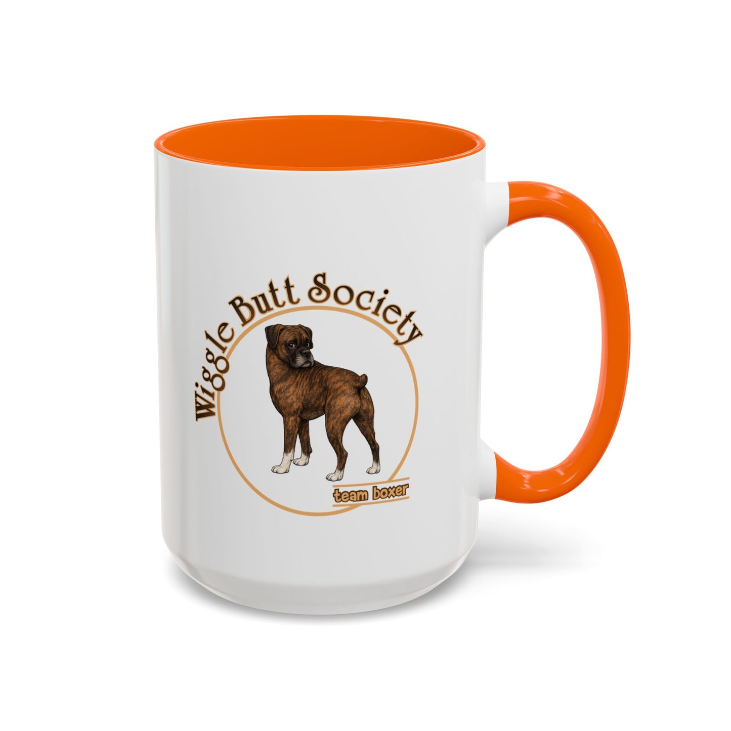 Team Boxer Mug - Brindle Boxer