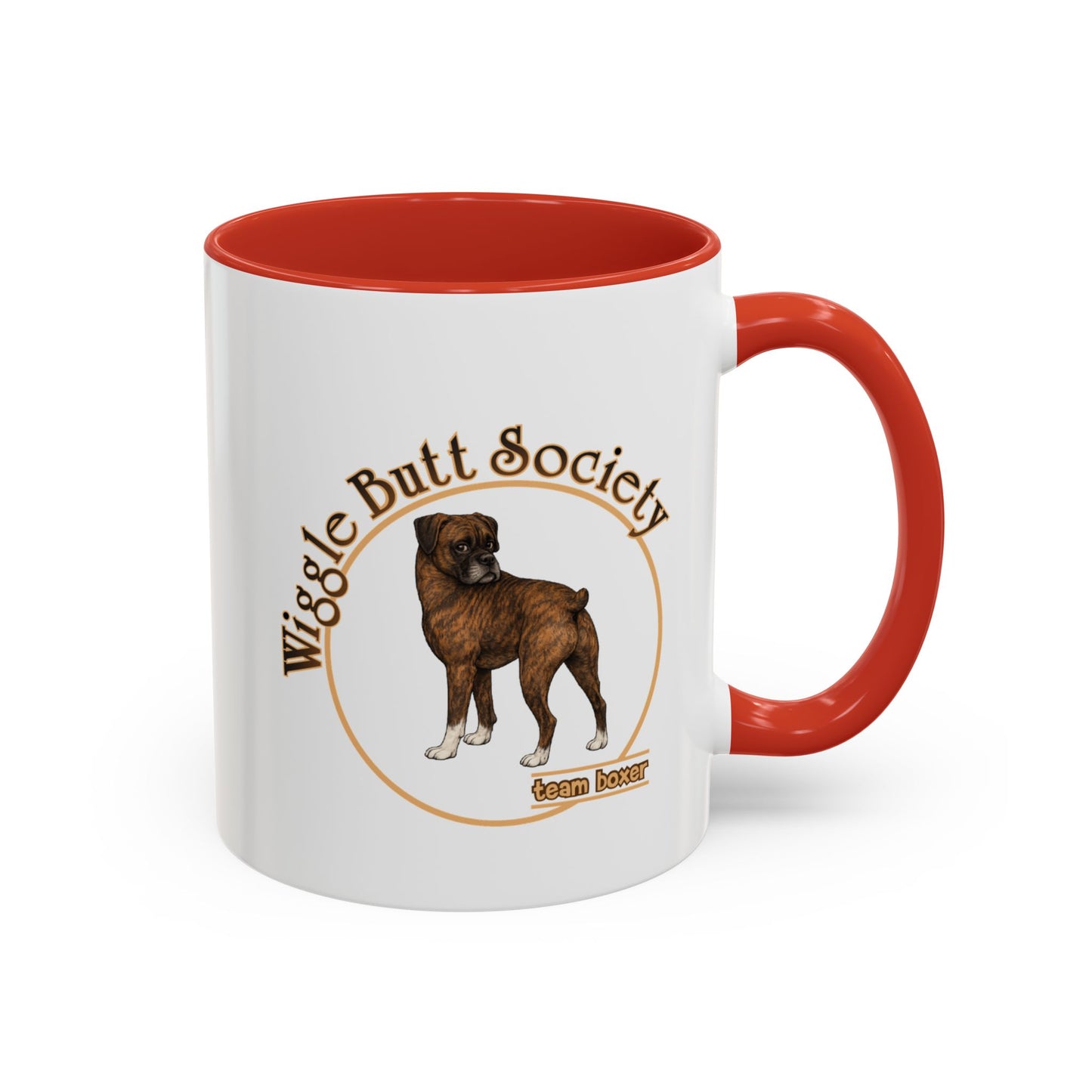 Team Boxer Mug - Brindle Boxer