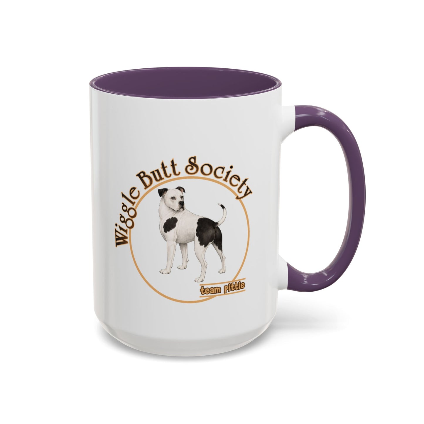 Piebald Pittie Mug