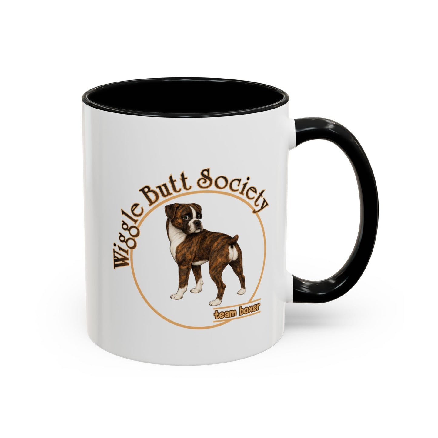 Team Boxer Mug - Flashy Brindle Boxer