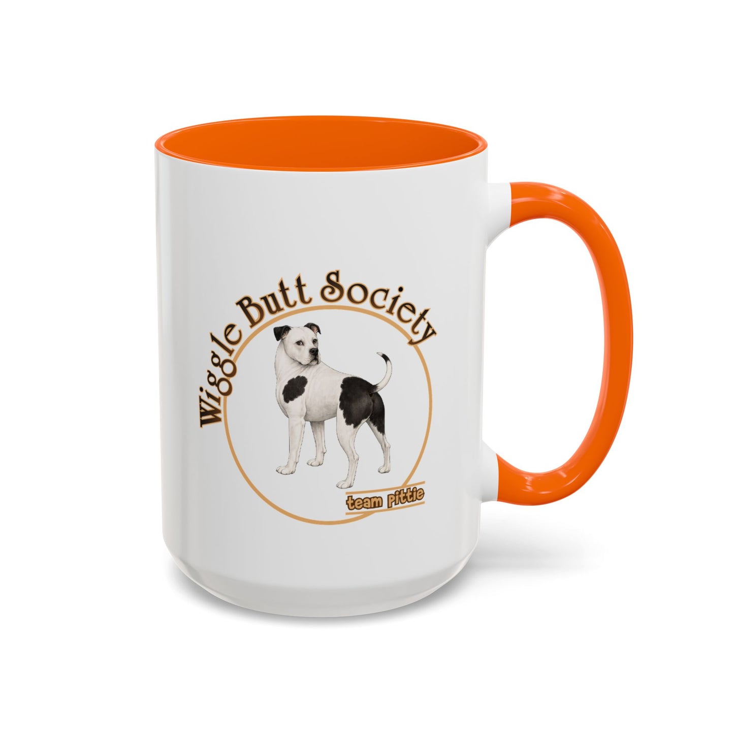 Piebald Pittie Mug