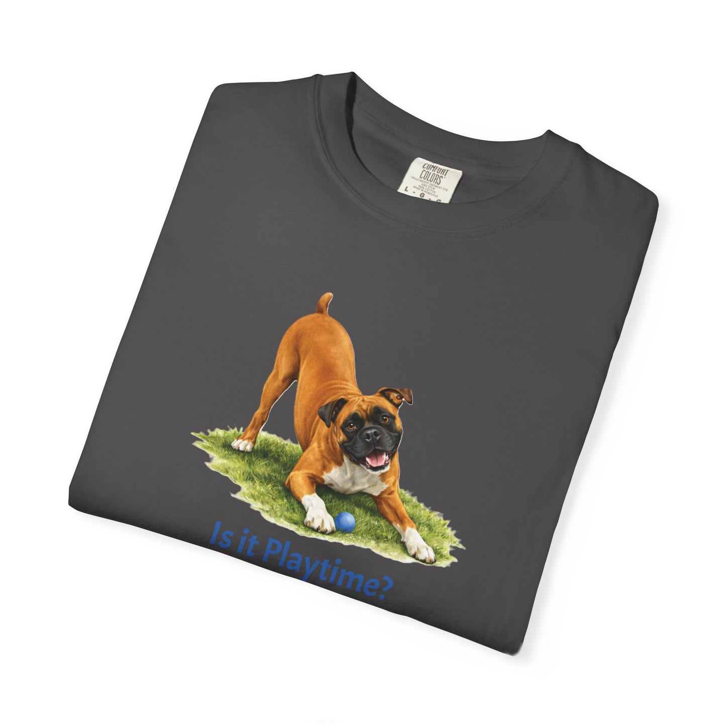 Is it Playtime? Boxer Tee