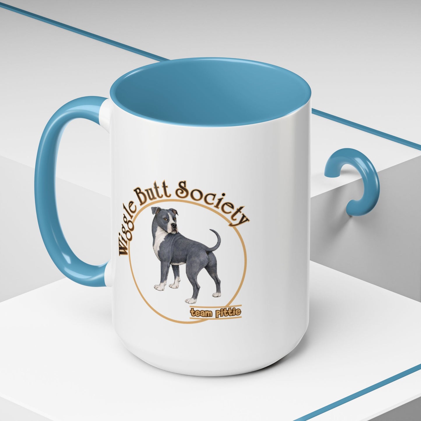 Blue Pit Bull Mug