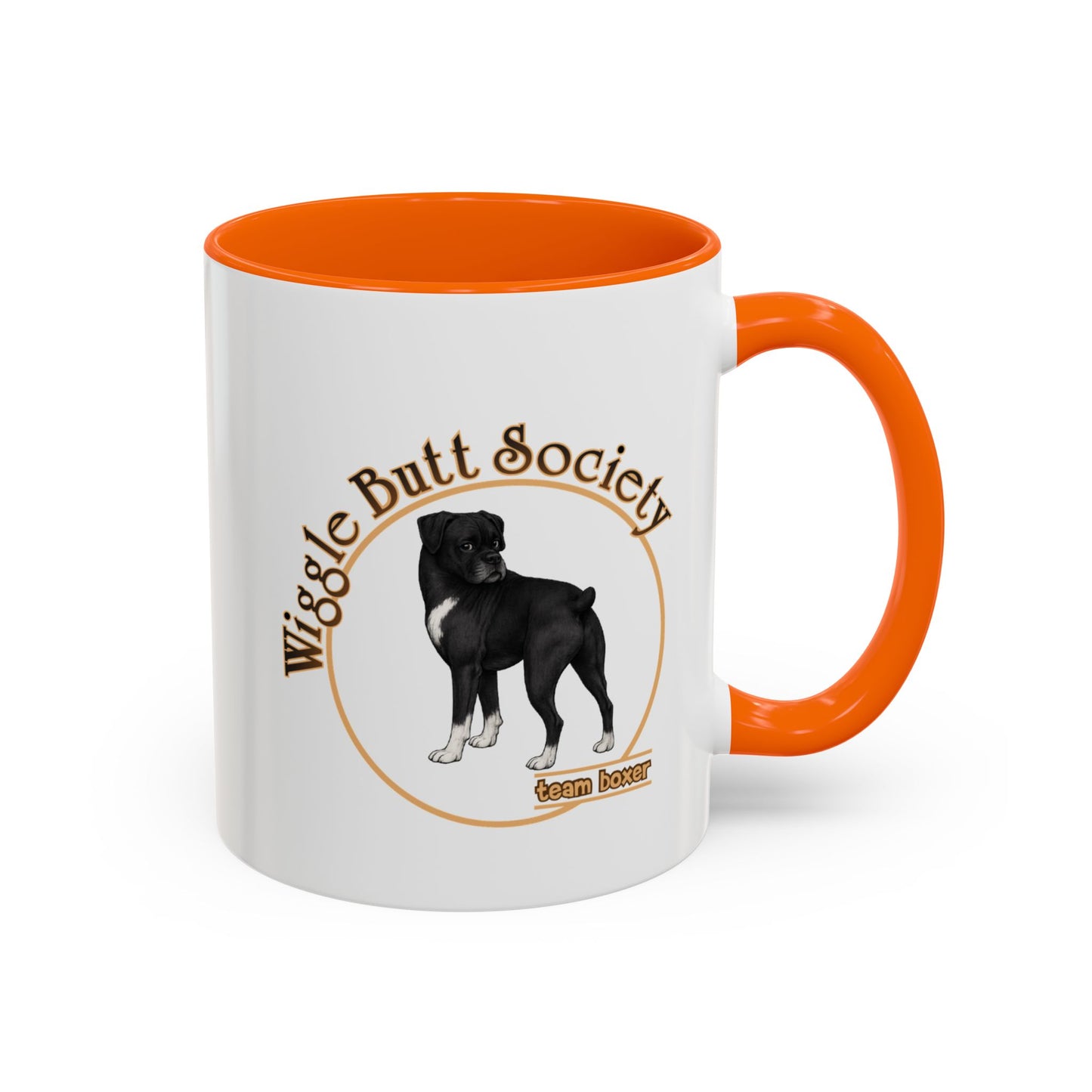 Team Boxer Mug - Sealed Brindle Boxer