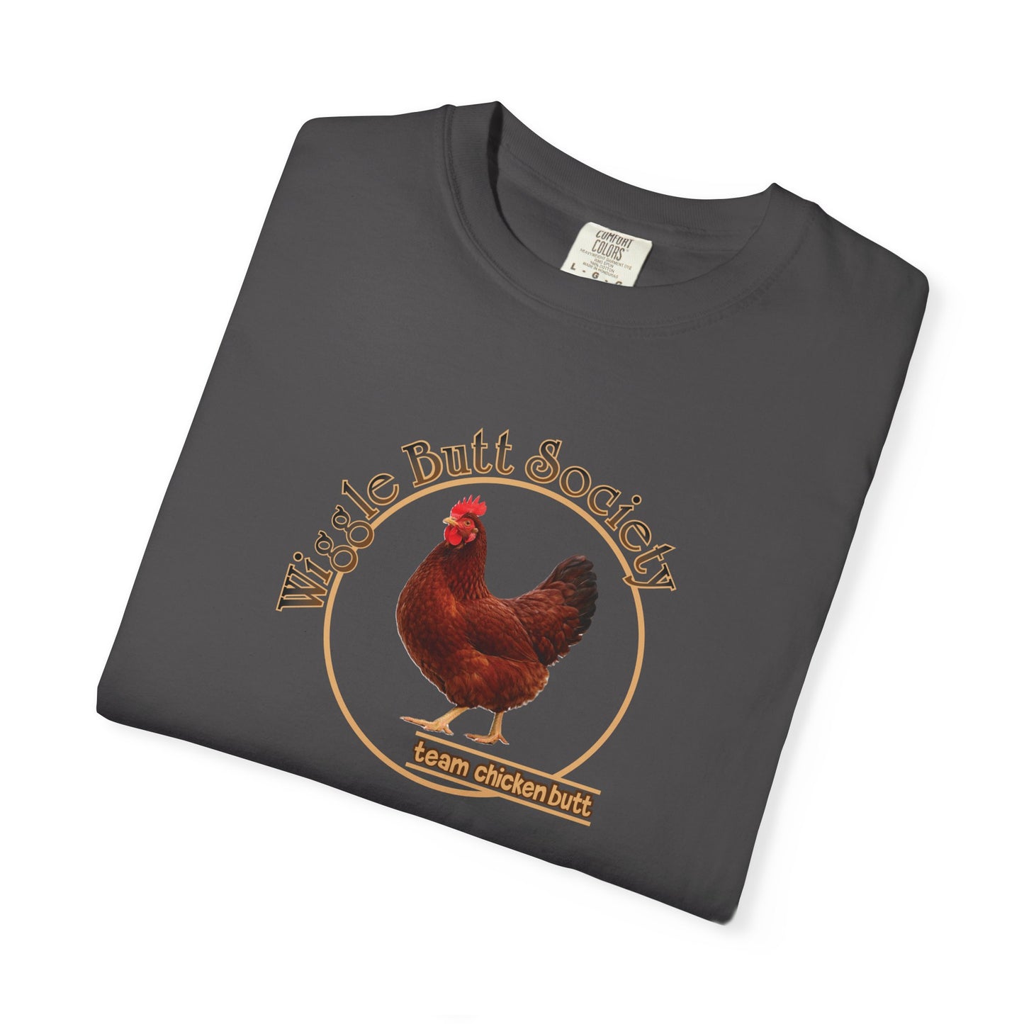Rhode Island Red Chicken Butt Crew Tee