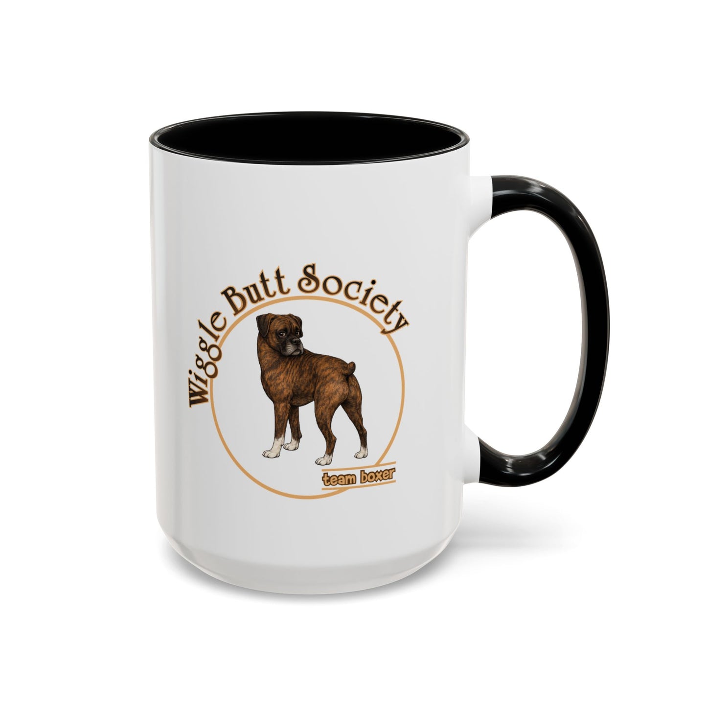 Team Boxer Mug - Brindle Boxer