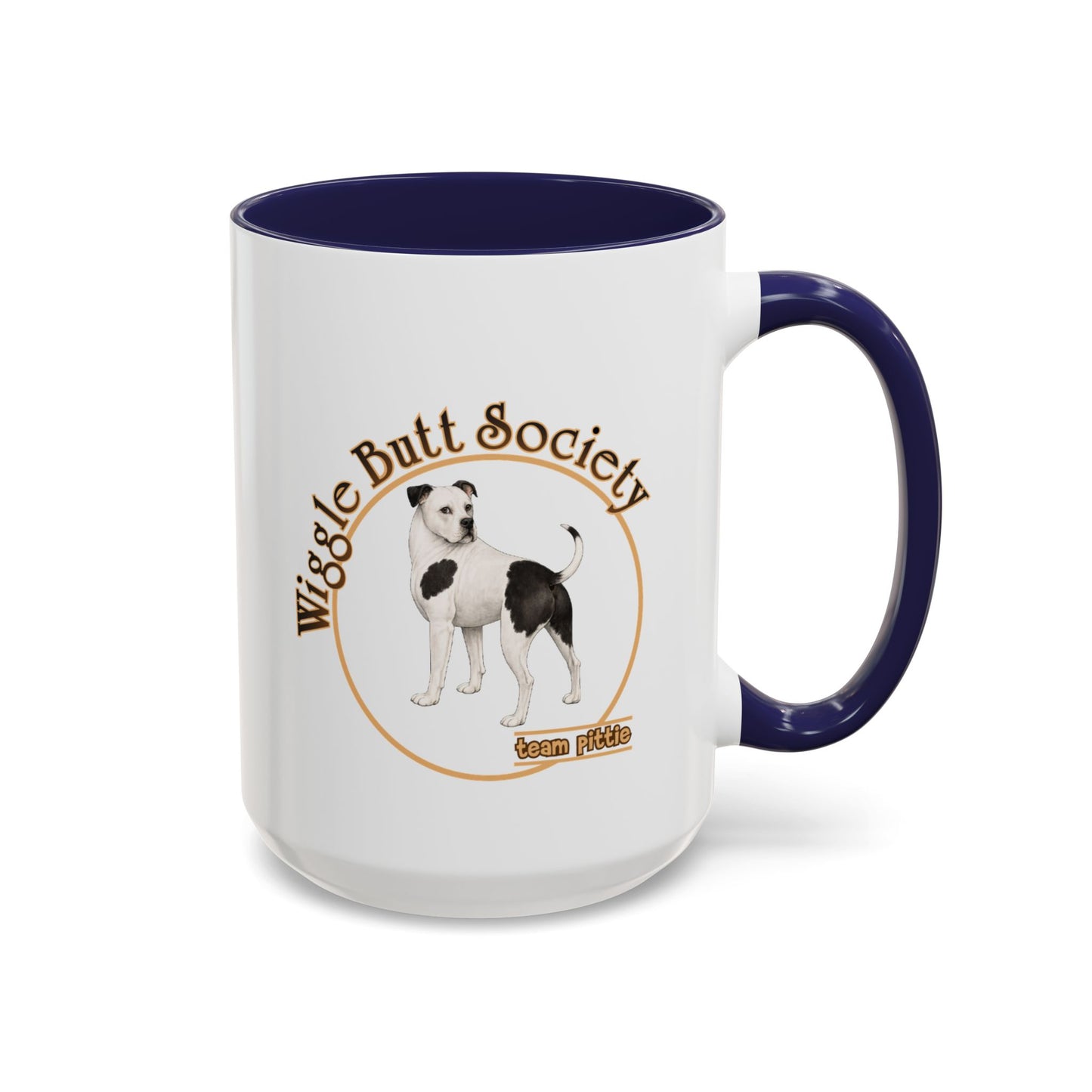 Piebald Pittie Mug