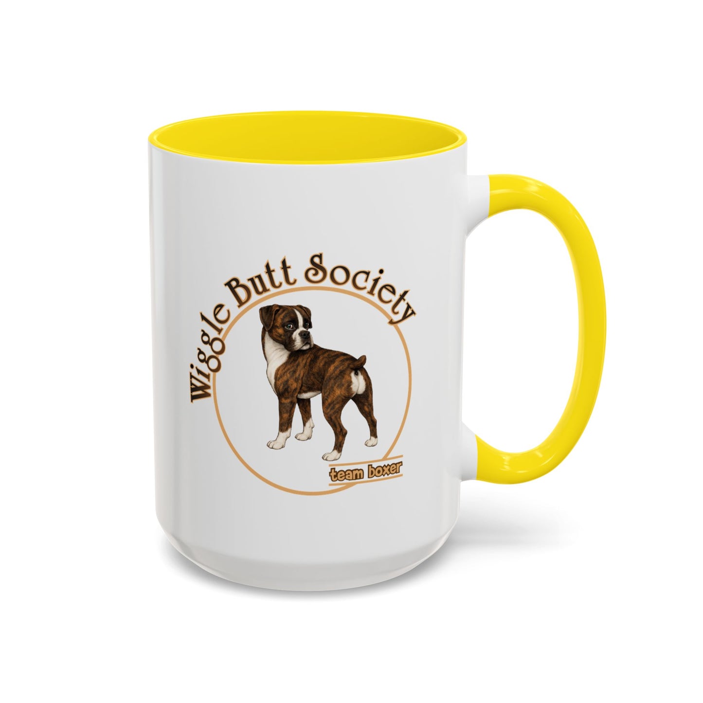 Team Boxer Mug - Flashy Brindle Boxer