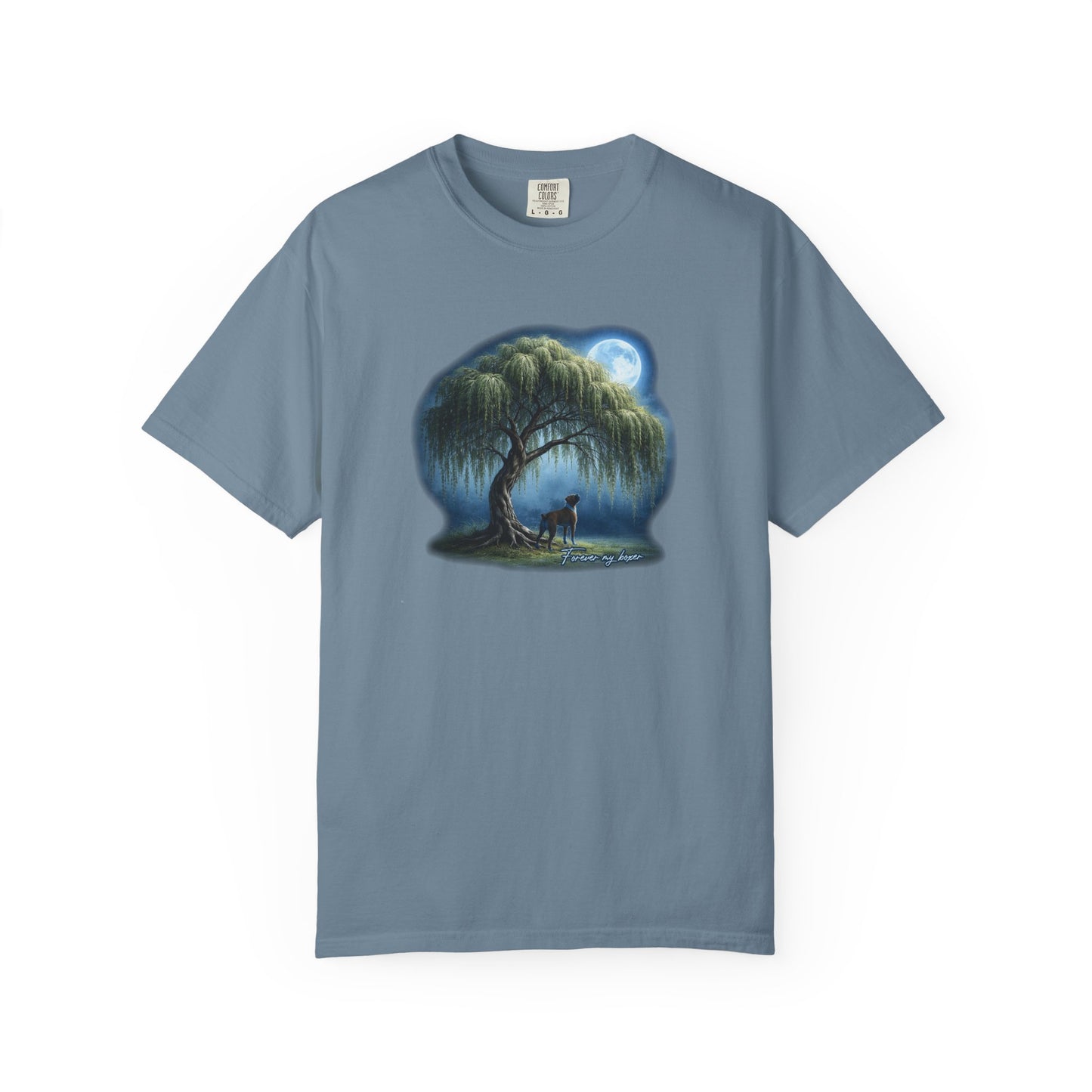 Forever My Boxer Shirt – Weeping Willow & Blue Moon Memorial - T-shirt