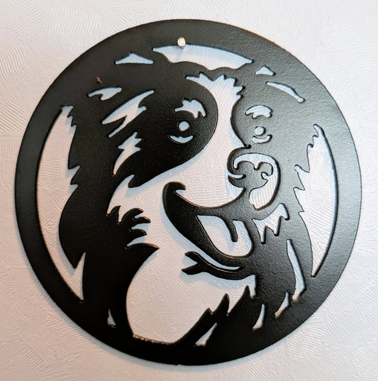 Aussie Metal Wall Round