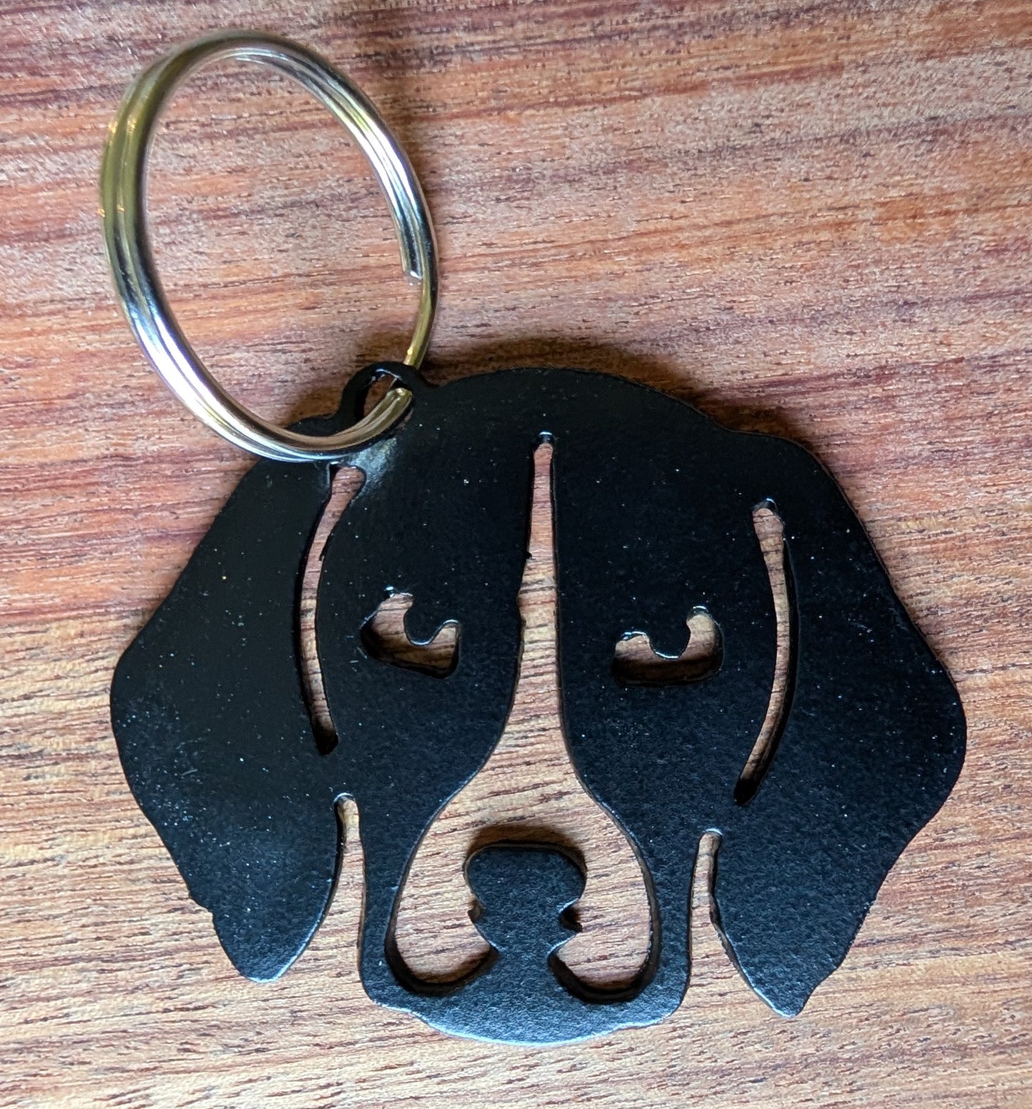 Beagle Metal Keychain