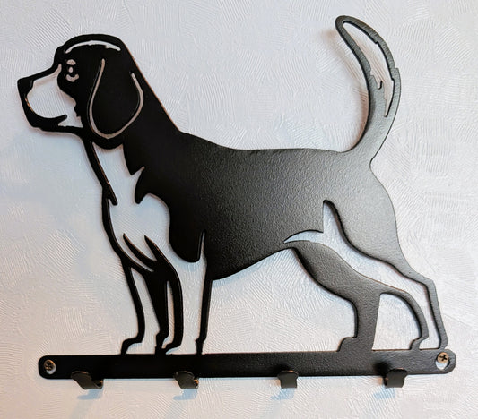 Beagle Small Key & Leash Organizer