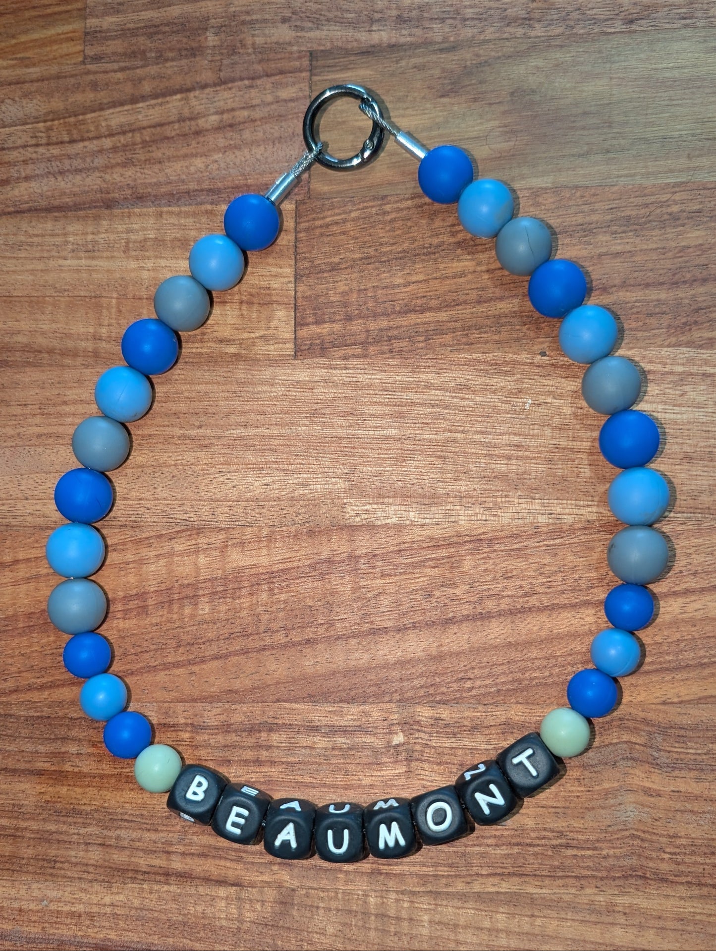 Beaded "Blues" Dog Necklace