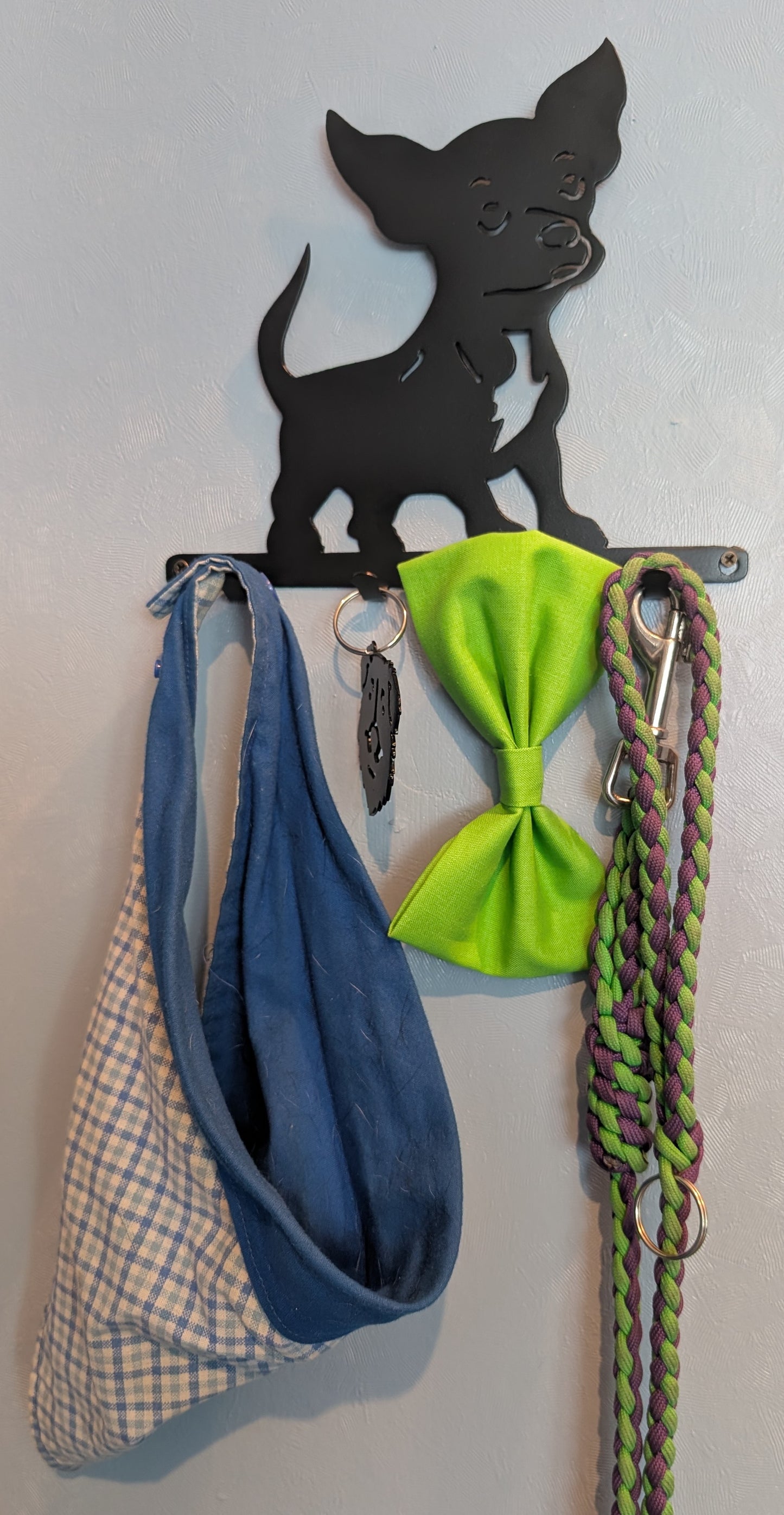 Chihuahua Small Key & Leash Organizer