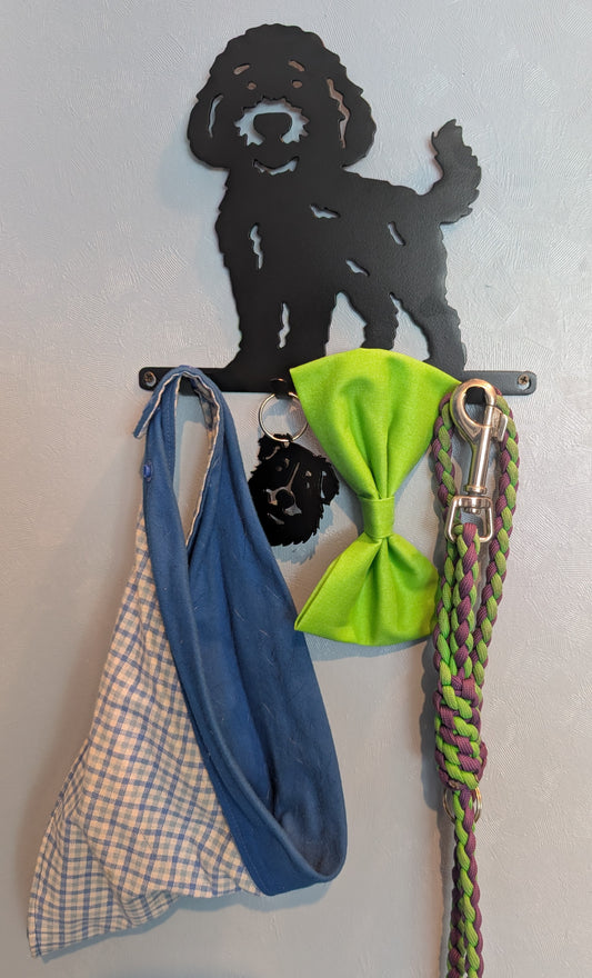 Doodle Small Key & Leash Organizer