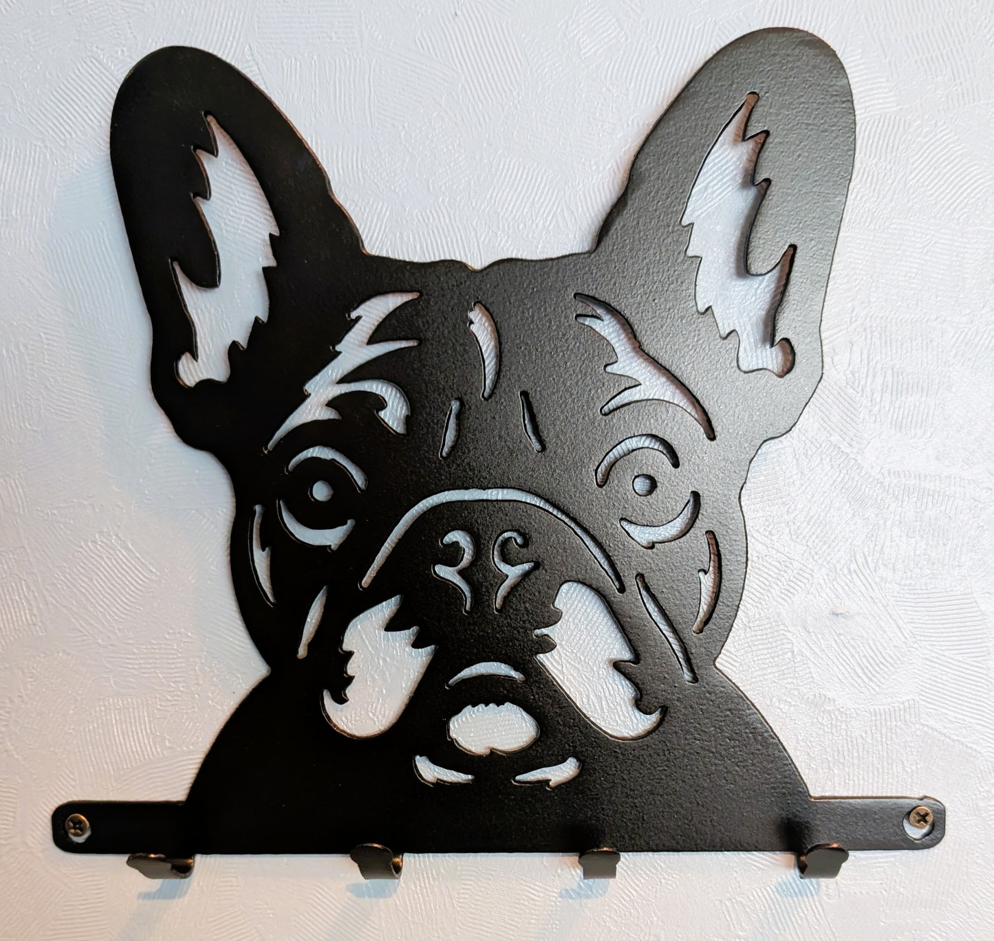 Frenchie Small Key & Leash Organizer