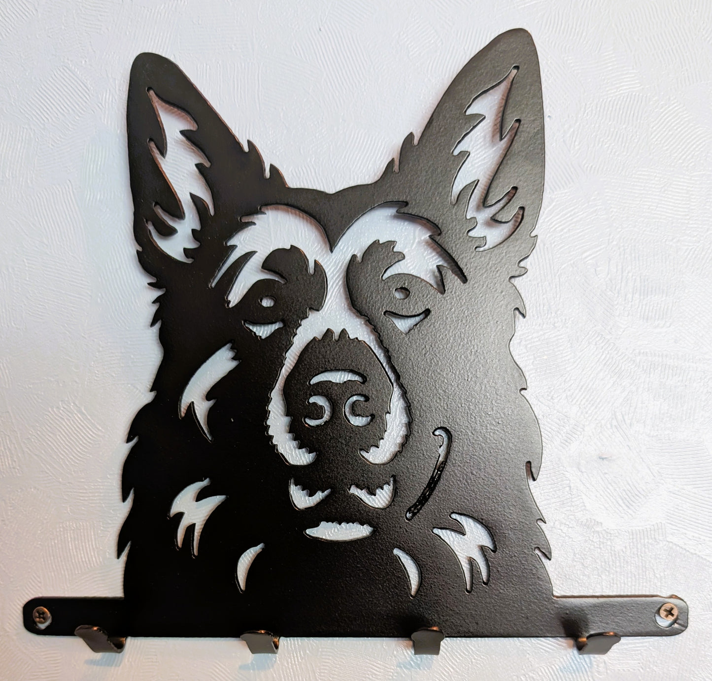 German Shepherd Small Key & Leash Organizer