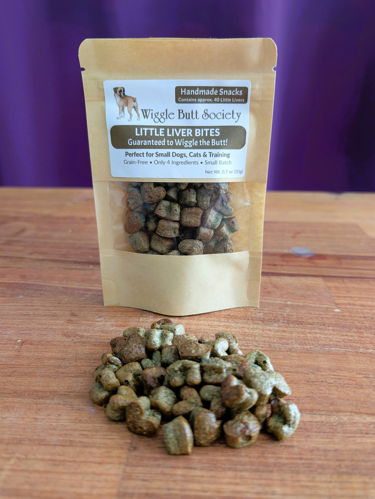 Little Liver Bites - Grain-Free, 4-Ingredient Treats for Dogs & Cats