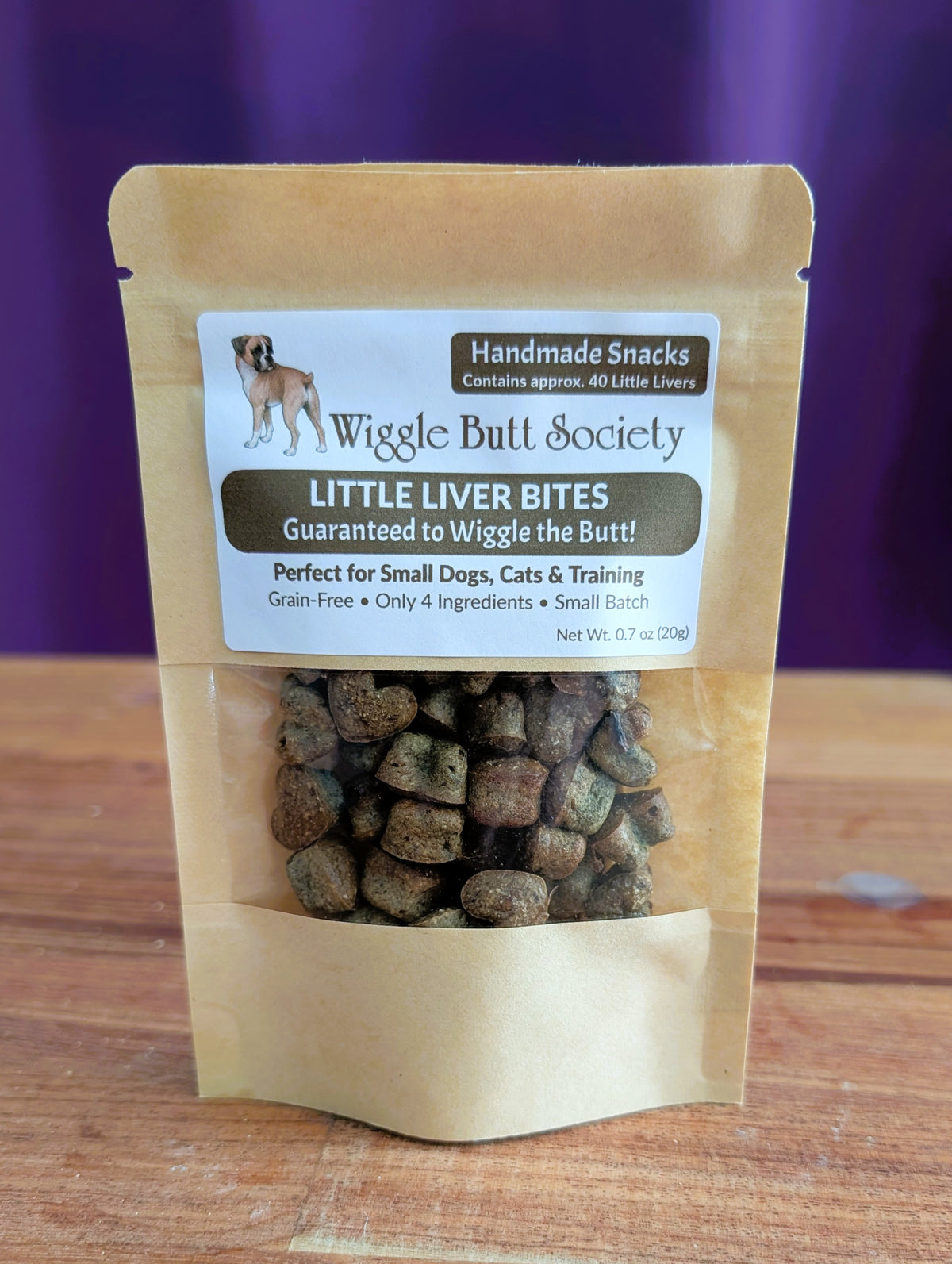 Little Liver Bites - Grain-Free, 4-Ingredient Treats for Dogs & Cats