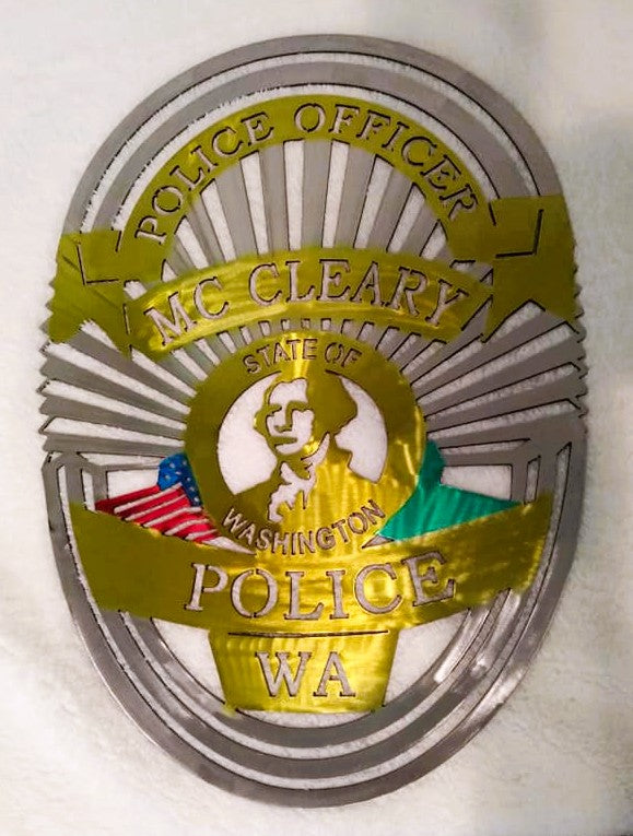 Custom Police Badge Signs – Honor in Every Detail - Order yours today!