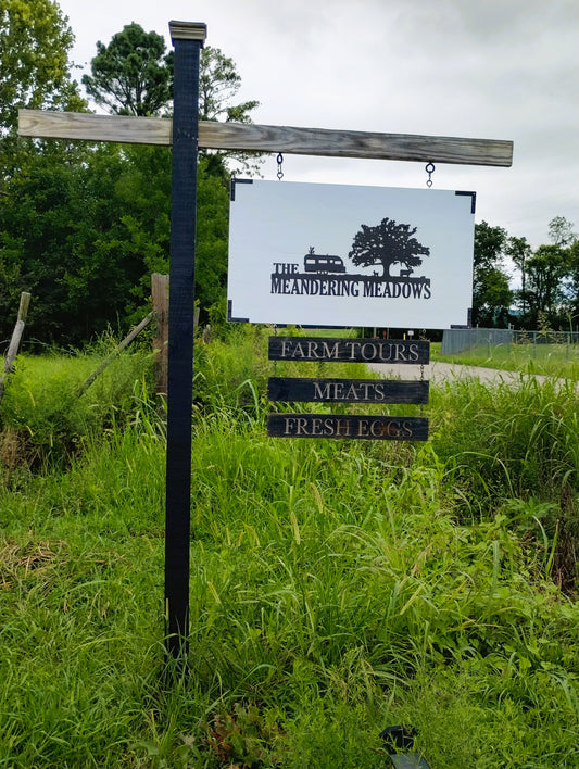 Custom Farm Sign — Personalized for Your Homestead