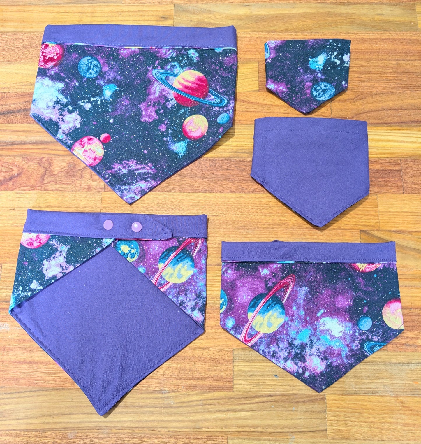 Galaxy Bandana - Reversable